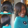 Full Sew In with closure and  bundles