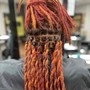 Loc curls