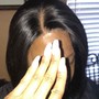 Traditional Sew in with hair included