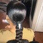 Feed-in Stitch Braids Ponytail