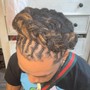 Feed in braids 5-8