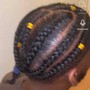 Medium Single Men Braids/Two Strand Twist