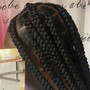 Large knotless Braids