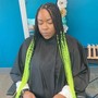 Small Knotless Braids