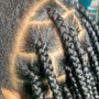 Small Knotless Braids