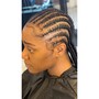 Women's natural twists/plaits