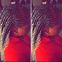 Medium Box Braids