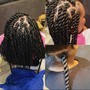 Small long lemonade  Braids