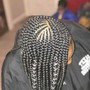 Small long lemonade  Braids