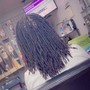 Loc Retwist-Half head