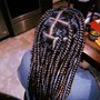 Large Knotless Braids