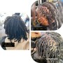 Small Loc (part size) Retwist (Half)