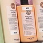 Men hair shampoo, conditioner, and blow-dry