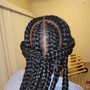 Braids w/ Natural hair