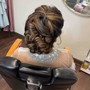 Party hair style