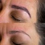 Forehead threading