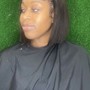 Closure wig install