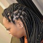 Shampoo and Stlyle (relaxed hair)