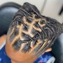 6 stitch feed in braids