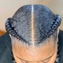 6 stitch feed in braids