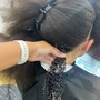 Med size Feedin Braid ponytail