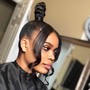 Sleek Ponytail with 1 bundle