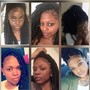 Natural hair Braids no hair added