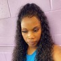 Flip over sew in