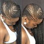 Natural Hair Cornrows