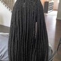 Traditional Large Box Braids