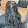 dreads half way on top(only dreads on the top of your hair).