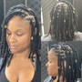 Small Knotless Braids