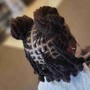 Loc Retwist with Style and Haircut