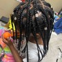 Kid's knotless Braids