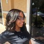 Quick curl long weave