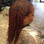 Roots only color with silk press