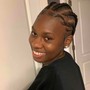 6 large braids and under