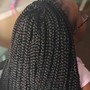 Individual knotless  Braids