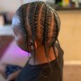 Men cornrows/freestyle braiding