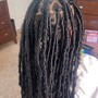 Medium soft locs