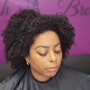 Single Process Color on short hair