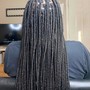 Small Knotless Braids