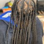 Large Knotless braids