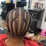 Braided bald head