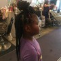 Box braids, Medium knotless and Micros