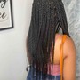 Large Boho knotless Braids