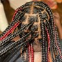 Large Knotless braids