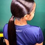 Extended Ponytail Style