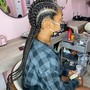 2 Feed In Braids