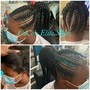 Large Feed-in Braids